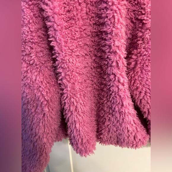 Free People Lena Teddy Jacket in Rose Bud - Picture 11 of 13